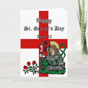 St. George's Day Greeting Card (Nuremberg Version)