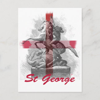 St Georges Day Postcard