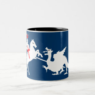St George's Day Two-Tone Coffee Mug