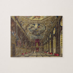 St. George's Hall, Windsor Castle, from 'Royal Res Jigsaw Puzzle