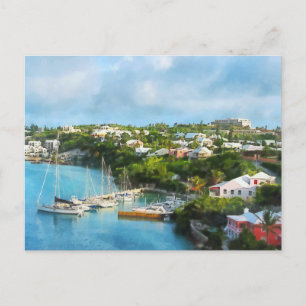 St. George's Harbour, Bermuda Postcard