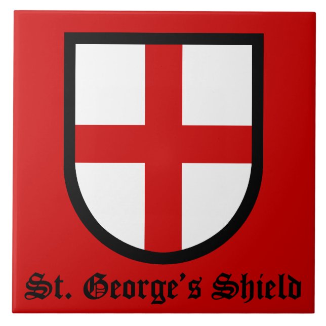 St. George's Shield Tile (Front)