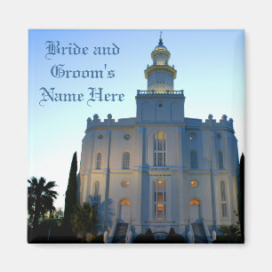 St.GeorgeTemple-Magnet-Customisable Magnet
