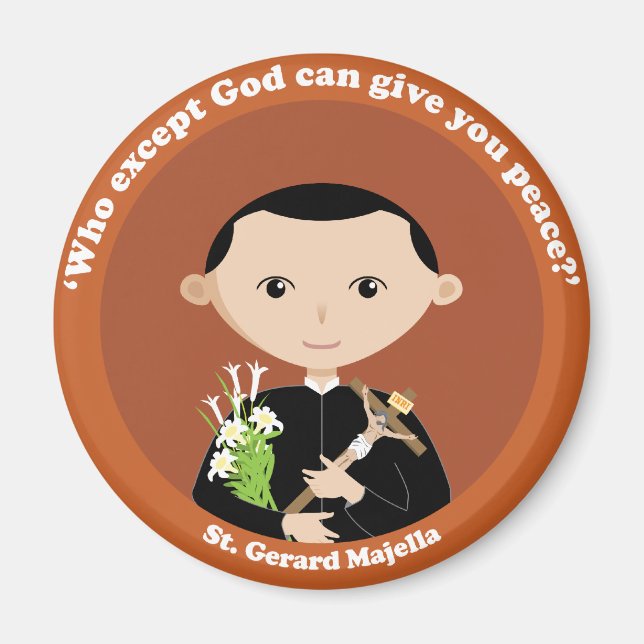 St. Gerard Majella Magnet (Front)