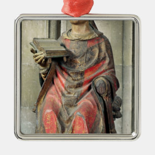 St. Germain  Bishop of Auxerre Metal Tree Decoration