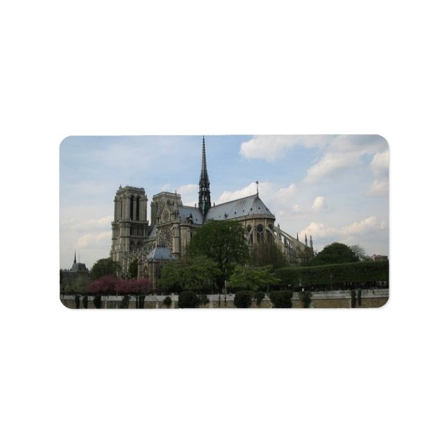 St. Germain des Pres Address Label (Front)