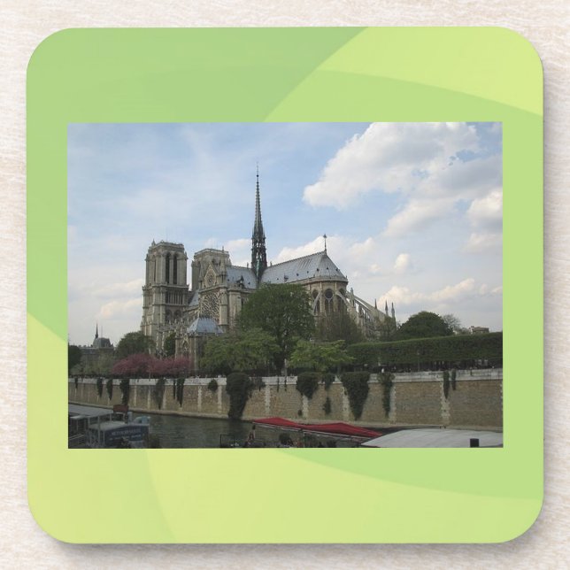 St. Germain des Pres Cork Coaster (Front)