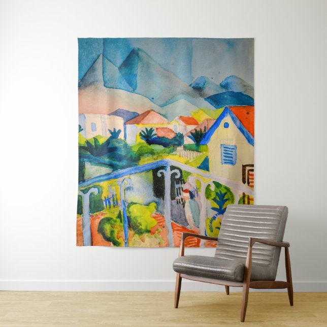 St Germain near Tunis | Auguste Macke | Tapestry (In Situ)