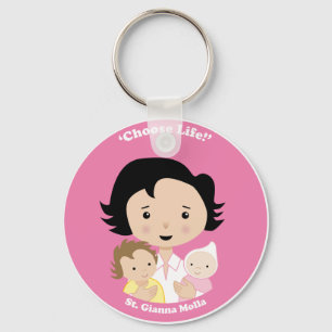 St. Gianna Molla Key Ring