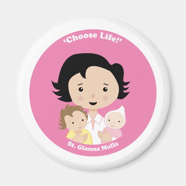 St. Gianna Molla Magnet (Front)