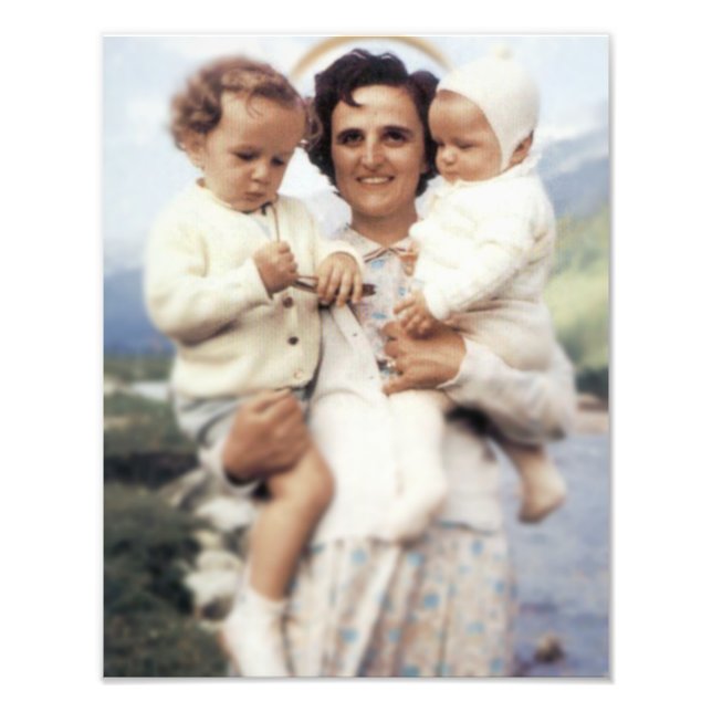 ST GIANNA MOLLA MODERN DAY SAINT. PHOTO PRINT (Front)