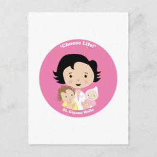 St. Gianna Molla Postcard