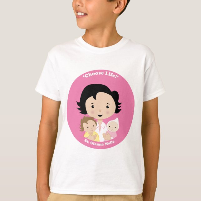 St. Gianna Molla T-Shirt (Front)