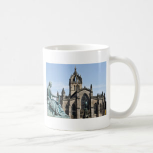 St. Giles Cathedral and David Hume Statue Coffee Mug