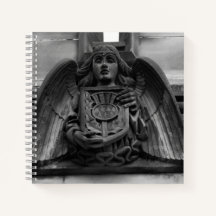 St Giles Cathedral Angel Photo Notebook