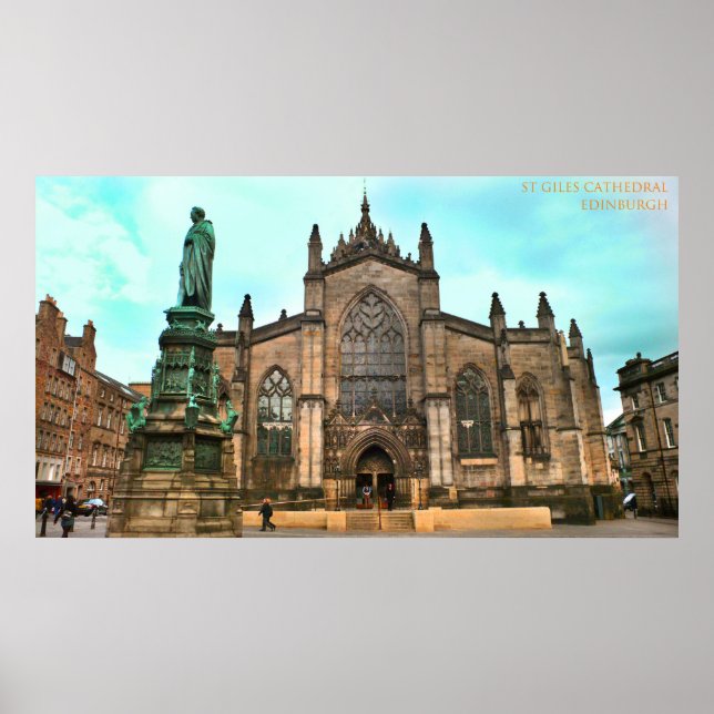 st giles cathedral edinburgh poster (Front)