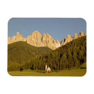 St Giovanni, Val di Funes, Dolomites, Italy Magnet