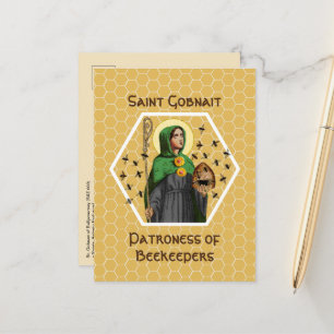 St. Gobnait of Ballyvourney (SAE 003) Postcard