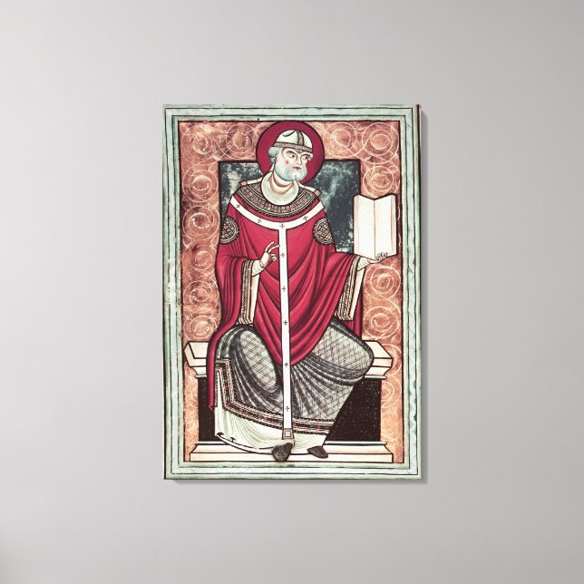 St. Gregory Canvas Print (Front)