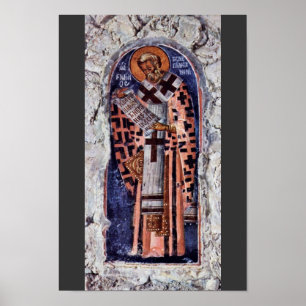 St. Gregory The Great By Meister Der Aphentico-Kir Poster