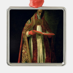 St. Gregory the Great Metal Tree Decoration