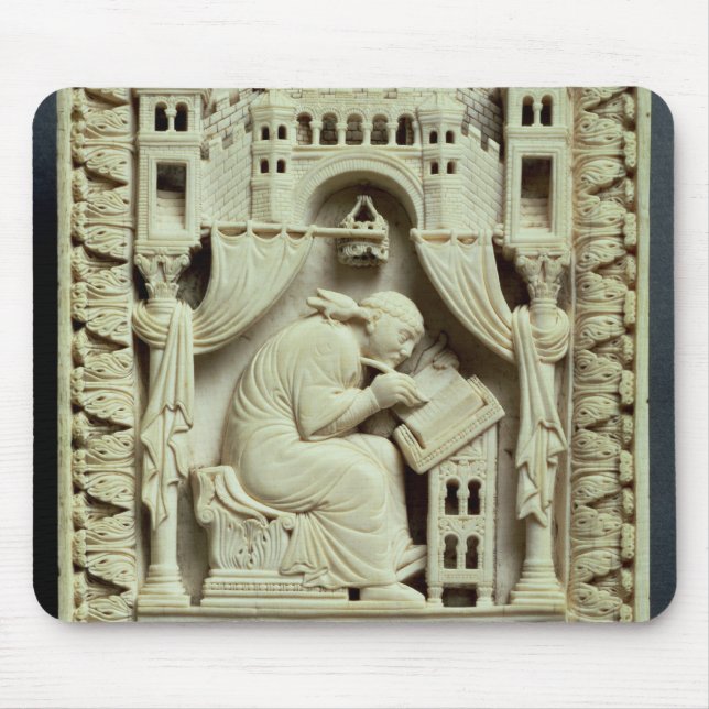 St. Gregory writing with scribes below Mouse Mat (Front)