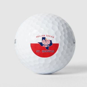 St. Hedwig Polish Texan Golf Balls