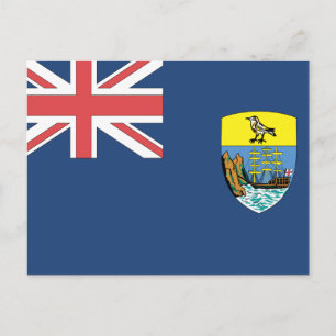 St. Helena Flag Postcard