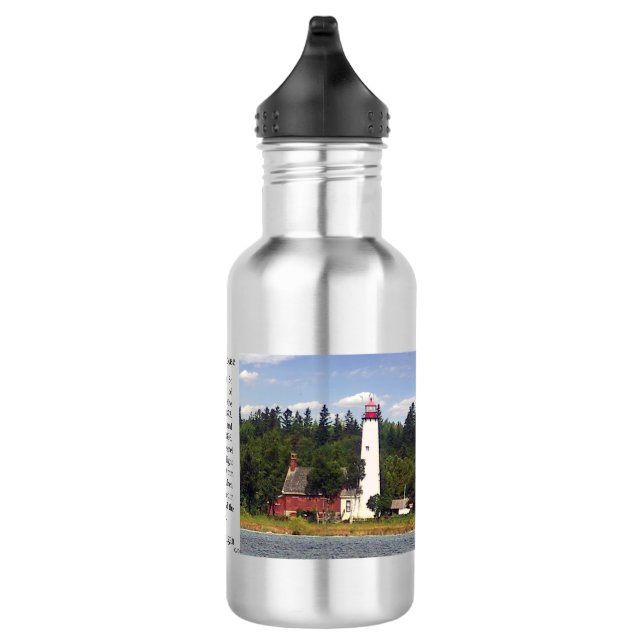 St. Helena Island Lighthouse water bottle (Right)