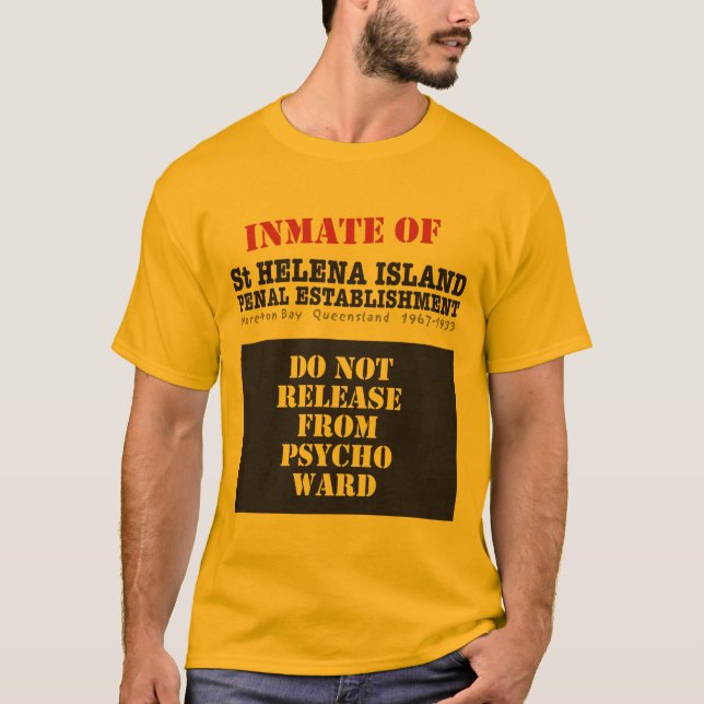 St Helena Island T-shirt (Front)
