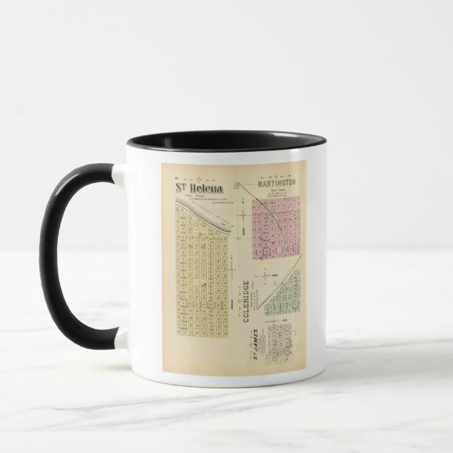 St. Helena, Nebraska Mug (Left)