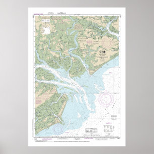 St Helena Sound Nautical Chart 11517