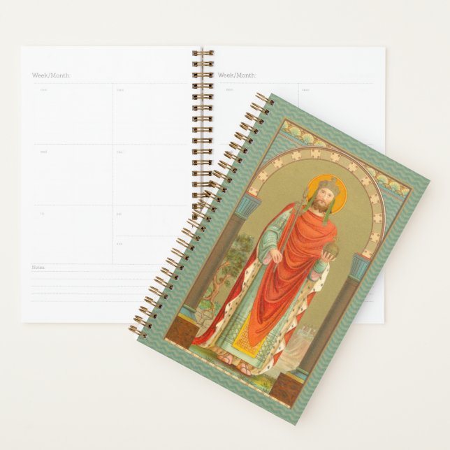 St. Henry II, Emperor (BBS 10) 5.5"x8.5" Small Planner (Display)