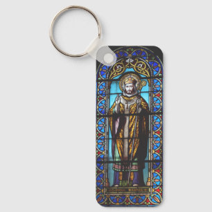 St. Hilary of Poitiers The Light of the West Art Key Ring