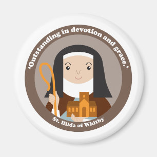 St. Hilda of Whitby Magnet
