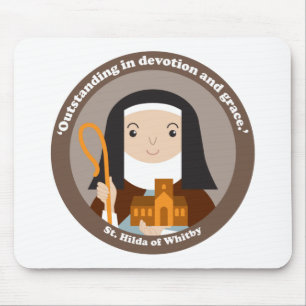 St. Hilda of Whitby Mouse Mat