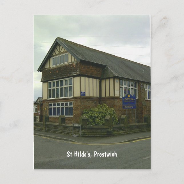St Hilda's, Prestwich  Postcard (Front)
