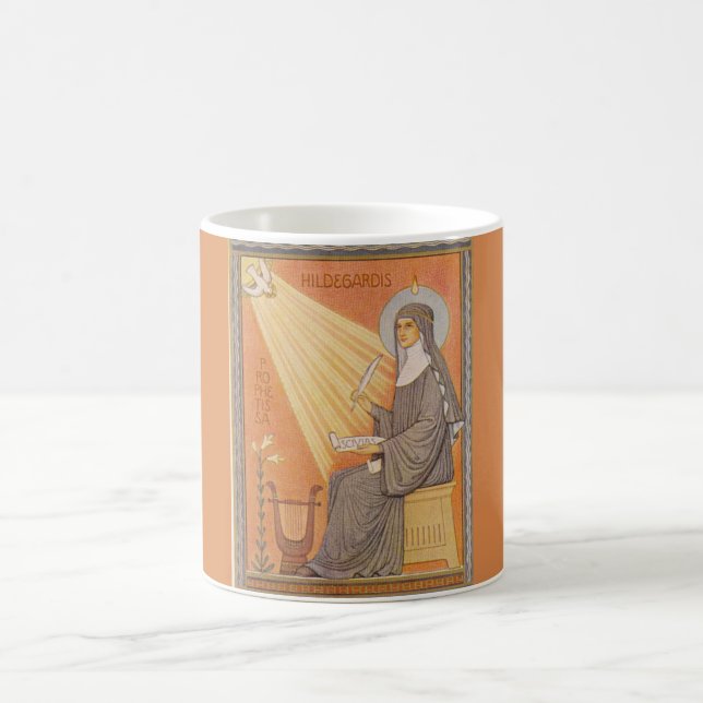 St. Hildegard of Bingen Coffee Mug (Center)