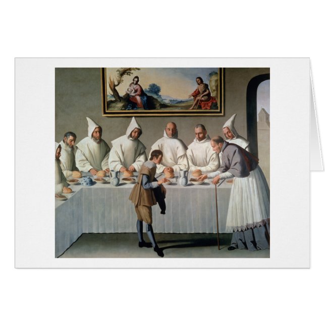 St. Hugh of Cluny (1024-1109) in the Refectory of (Front Horizontal)