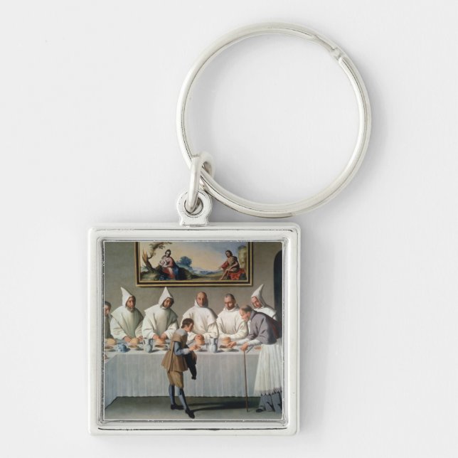 St. Hugh of Cluny (1024-1109) in the Refectory of Key Ring (Front)