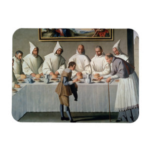 St. Hugh of Cluny (1024-1109) in the Refectory of Magnet