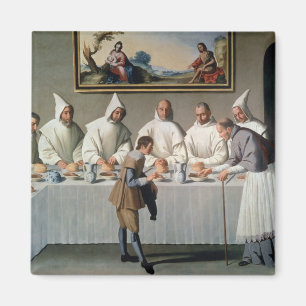 St. Hugh of Cluny (1024-1109) in the Refectory of Magnet