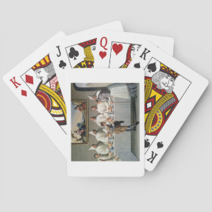 St. Hugh of Cluny (1024-1109) in the Refectory of Playing Cards