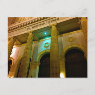 ST. IGNATIUS CHURCH in San Francisco, California Postcard