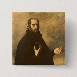 St.Ignatius Loyola 15 Cm Square Badge
