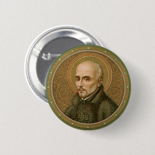 St. Ignatius Loyola (BK 050) 6 Cm Round Badge