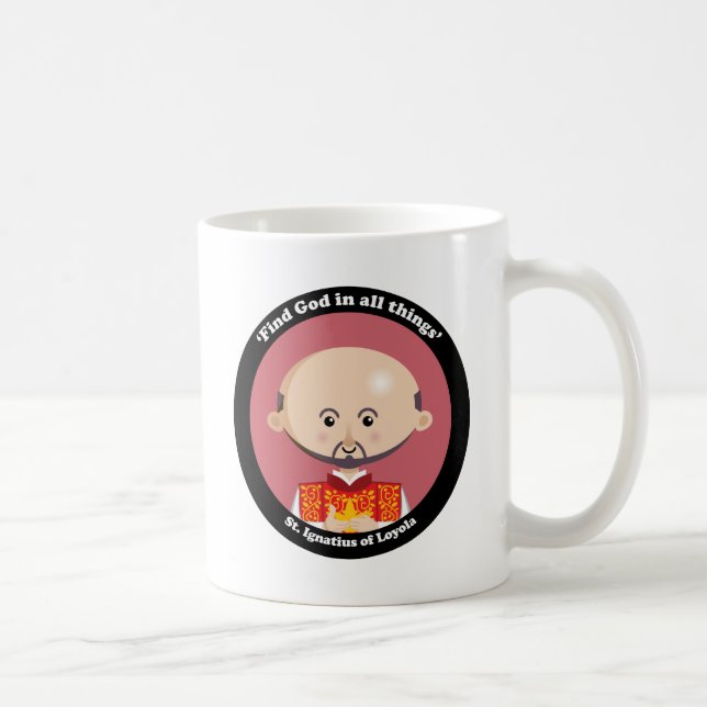 St. Ignatius of Loyola Coffee Mug (Right)