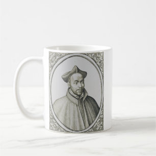 St. Ignatius of Loyola Engraving Antique Art Coffee Mug