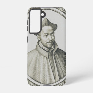 St. Ignatius of Loyola Engraving Antique Art Samsung Galaxy Case