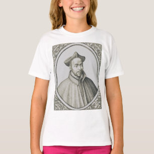 St. Ignatius of Loyola Engraving Antique Art T-Shirt